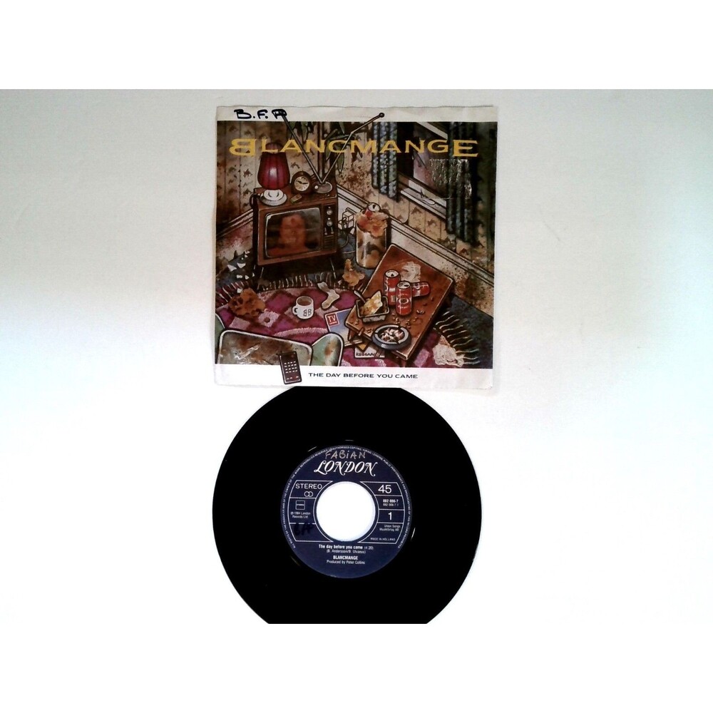 Blancmange The Day Before You Came 1984 Holland 7" Vinyl Single 45 Record